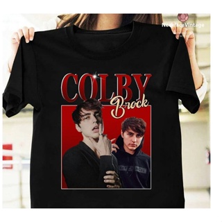 เสื้อยืด ลาย Colby Brock Homage สไตล์วินเทจ ไซซ์ S 5XL