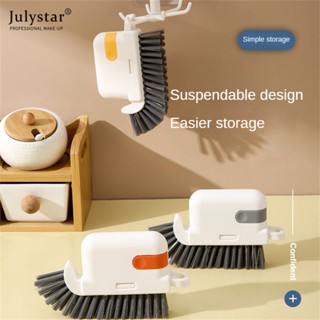 JULYSTAR 2023 Creative Window Slot Cleaning Cloth Window Slot Cleaning Brush Holder Door Slot Cleaning Brush เครื่องมือทำความสะอาดแบบถอดได้