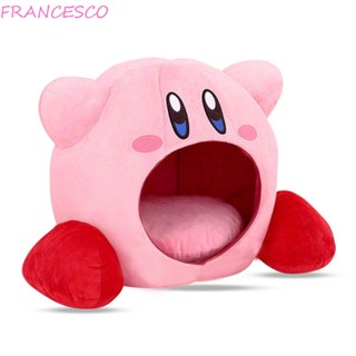 Francesco ตุ๊กตานุ่ม รูปการ์ตูนอนิเมะ Kirby Star Kirby Nap Head Cover สีชมพู สําหรับสัตว์เลี้ยง สุนัข แมว