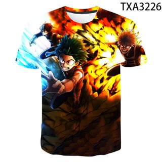 เสื้อยืด พิมพ์ลาย My Hero Academia Midoriya Izuku Boku No Hero Academia 2022