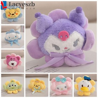 Lacyeszb พวงกุญแจ จี้ตุ๊กตาอนิเมะ Cinnamoroll Kuromi น่ารัก หลากสี