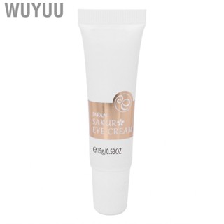 Wuyuu Moisturizing Eye   15g Reduce Dark Circles Restore Collagen Elasticity for All Skin Types Daily Use