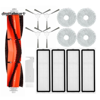 แปรงหลัก แปรงด้านข้าง แผ่นกรอง Hepa ผ้าม็อบ อุปกรณ์เสริม สําหรับหุ่นยนต์ดูดฝุ่น Xiaomi Robot Vacuum S10+ S10 Plus