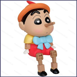 โมเดลฟิกเกอร์ Eula Crayon Shin-chan Pinocchio ขยับข้อต่อได้ ของเล่นสําหรับเด็ก