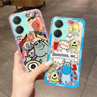 ขายดี เคสโทรศัพท์มือถือแบบใส กันกระแทก ลายการ์ตูนมอนสเตอร์น่ารัก แฟชั่น สําหรับ VIVO Y36 Y27 Y78 4G 5G Y78 5G Y27 4G