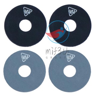 Mif)ivu Creator SB บล็อกยางล็อคสายคล้องคอกีตาร์ 4 ชิ้น