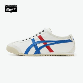 [ASICS] Onitsuka MEXICO 66 รองเท้าผ้าใบลําลอง ระบายอากาศ สําหรับผู้ชาย ผู้หญิง D3K0N-0143