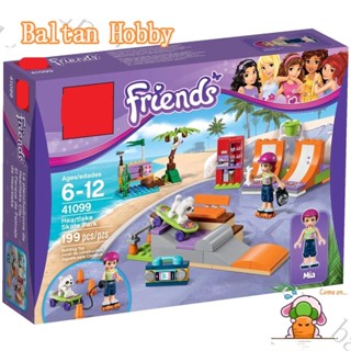 Baltan toy BH1 บล็อกตัวต่อของเล่นสเก็ตบอร์ด ลาย Heartlake Park 41099 10491 EF3