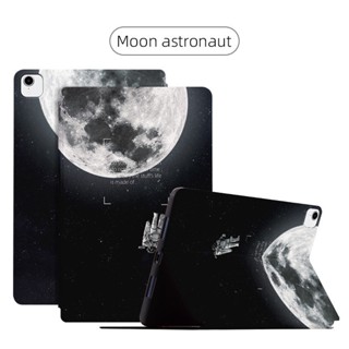 การ์ตูน คดี Huawei MatePad T10 T10S 10.1 Pro 11 10.8 10.4 2021 พลิกฝา ปกป้องเปลือก Starry Sky Astronaut Plane Cartoon Flip Cover With dormancy Soft TPU Phone Case