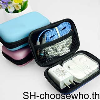 【Choo】กระเป๋าเก็บหูฟัง สายเคเบิ้ล USB อเนกประสงค์ 1 2 3 ช่อง แบบพกพา สําหรับเดินทาง