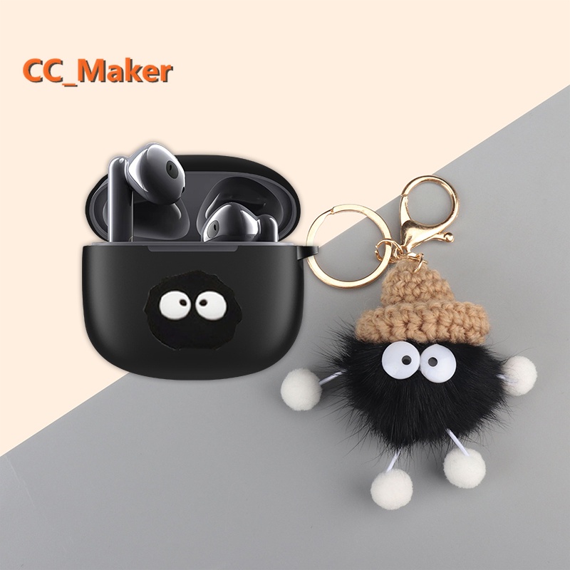 For EDIFIER W220T Case Cute Cinderella Keychain Pendant EDIFIER NeoBuds Pro2 Silicone Soft Case Cute