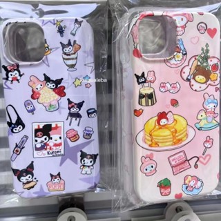 เคสโทรศัพท์มือถือ แบบนิ่ม ลายการ์ตูน Sanrio QYJS สําหรับ iPhone 14 13promax 12 11pro 7 8plus xr xsmax 11 11promax 14pro 12promax 14 13 13pro