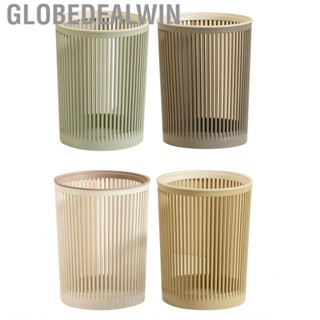 Globedealwin Trash Garbage   Hollow Can Modern Durable for Households