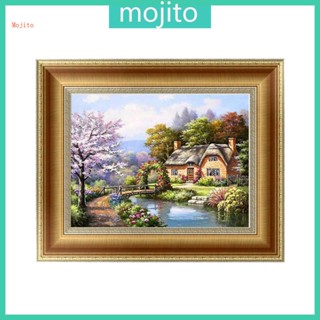 Mojito ภาพจิตรกรรมปักครอสติส 5D ติดประดับเพชร สําหรับตกแต่งบ้าน X0