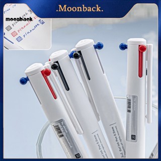 &lt;moonback&gt; ปากกาเจล พลาสติก แบบกด 3 สี 05 มม.