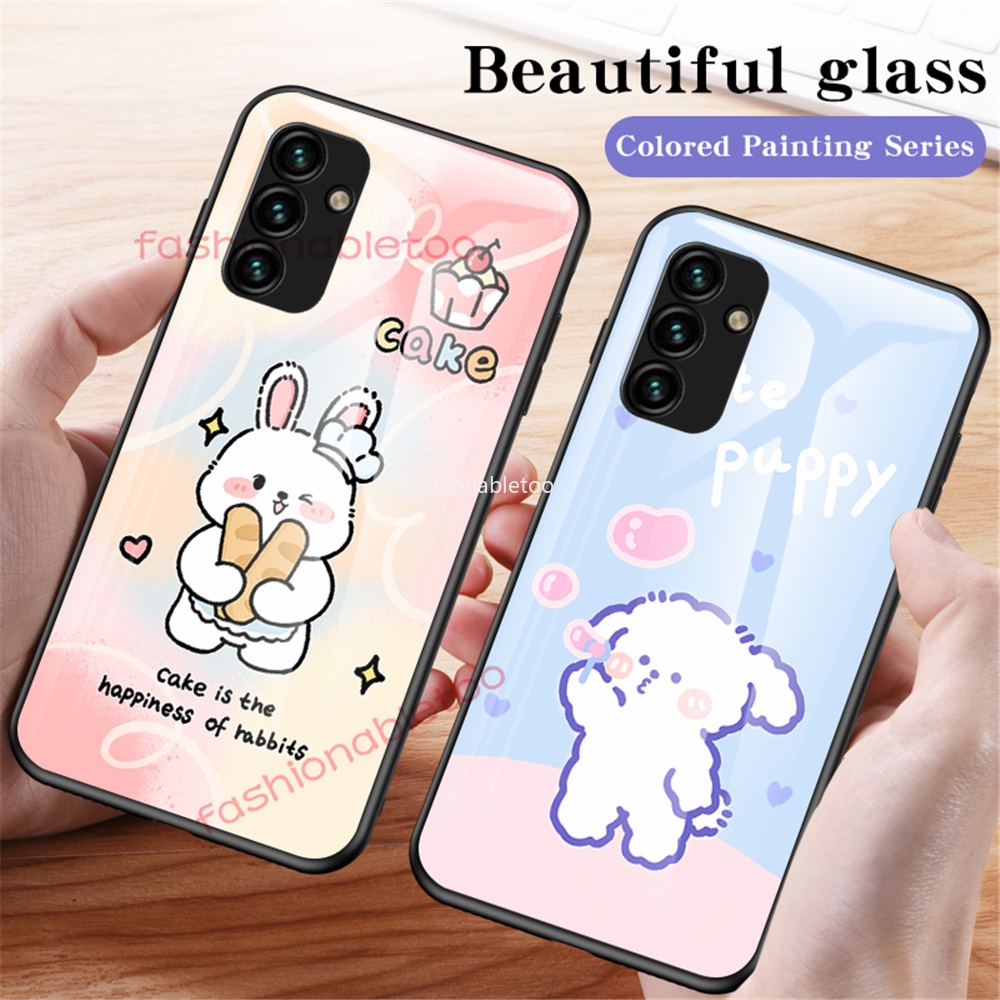 SAMSUNG สําหรับsamsung Galaxy A06 s A06s A 06s A16 A26 A36 A56 16 A 26 36 A 56 SamsungA06 SamsungA16 5Gกระจกนิรภัยเคสโทรศัพท์แฟชั่นSoft TPU Edgeกันกระแทกฮาร์ดปกหลัง