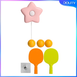 [dolity] ปิงปอง พร้อมลูกบอล แบบแขวนในร่ม ของเล่นสําหรับเด็ก และผู้ปกครอง