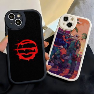 เคสโทรศัพท์มือถือ หนังแกะ ซิลิโคน ลายเกม Hotline Miami สําหรับ Iphone 14 Pro Max 13 12 11 Mini X Xr Xs 8 7
