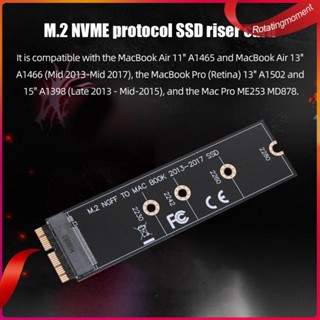 ❤ อะแดปเตอร์แปลงโซลิดสเตทไดรฟ์ M.2 NVME SSD PCIE3.0 PCB สําหรับ Pro A1465 A1466 A1398 A1502