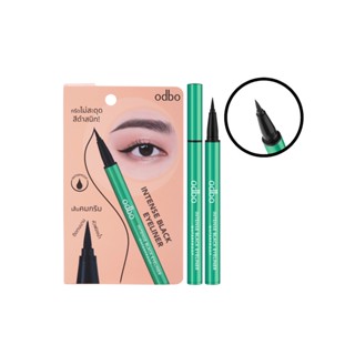 ♦️ของแท้·ส่งด่วน·ถูก♦️Odbo Intense Black Eyeliner #OD3003 : โอดีบีโอ อินเท้นซ์ แบล็ค อายไลเนอร์ เขียว x 1 ชิ้น dayse