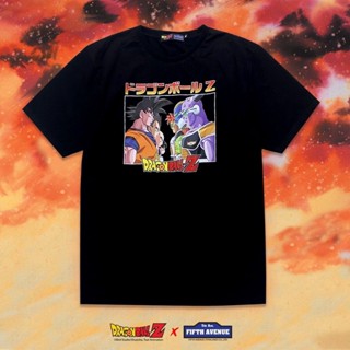 เสื้อยืดแขนสั้นย้อนยุคเสื้อยืด ลายการ์ตูน ดราก้อนบอล DragonBall Z ลิขสิทธิ์แท้จากญี่ปุ่น Group Collection Limited ลายกลุ