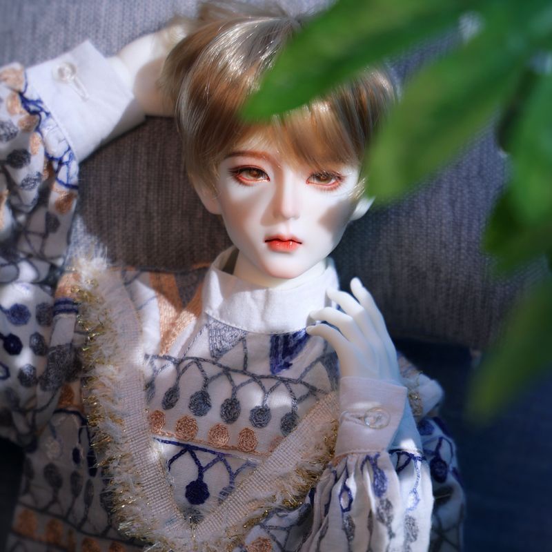 ตุ๊กตาเรซิ่น Bjd Doll sd Doll 1/3 Boy Doll Autumn Home Korean Style Male God Joint Movable Resin Doll Gift