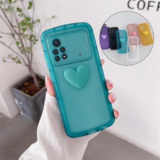 เคสซิลิโคนนิ่ม แบบใส ลายหัวใจ 3d ป้องกันเลนส์กล้อง สําหรับ Xiaomi Redmi 12C Redmi 11A Redmi A1 10 10X 10C 9T 4G 5G