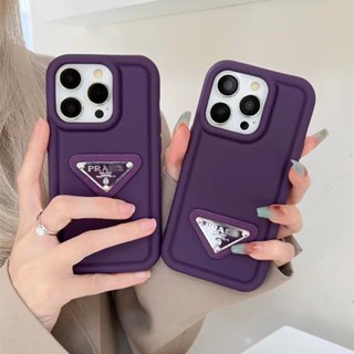 เคสโทรศัพท์มือถือ ปิดด้านหลัง สีม่วง สําหรับ Samsung Galaxy A12 A13 A20S A21S A23 A32 A33 A52 A50 A53 5G A13 A51-4G