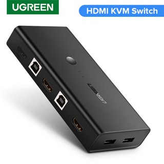 UGREEN 50744/CM200 2 IN 1 OUT KVM HDMI &amp; USB SWITCH BOX 4K 60Hz Ultra HD