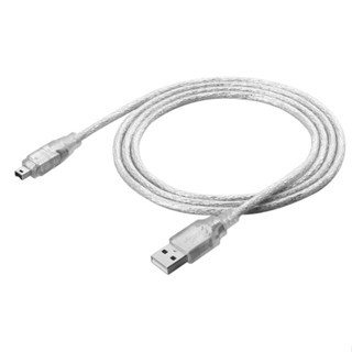 สายเคเบิลอะแดปเตอร์ 1.2 เมตร USB 2.0 Male To Firewire IEEE 1394 4 Pin ILink Cord