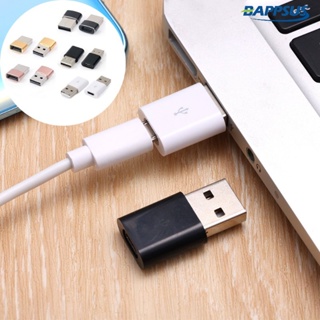 อะแดปเตอร์อลูมิเนียมอัลลอยด์ USB เป็น Type C Android / ขั้วต่อสากล สําหรับสมาร์ทโฟน แท็บเล็ต USB ตัวผู้ เป็น Type C ตัวเมีย