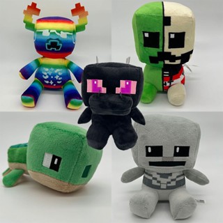 ตุ๊กตายัดนุ่น Minecraft TNT Creeper Ender Dragon Warden ของเล่นสําหรับเด็ก