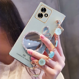 เคสโทรศัพท์มือถือแฟชั่น แบบนิ่ม กันเลนส์กล้อง ลายกระต่ายน่ารัก สําหรับ INFINIX HOT 30 30i 30 Play 2023 INFINIX HOT30 HOT30i