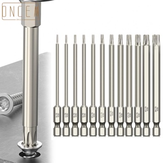 【ONCEMOREAGAIN】Screwdriver Bit For Exact Screw Unscrew Hex Shank-T40 Tool Alloy Steel