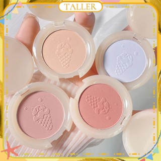 ✧ พร้อม Stcok Kakashow 4สีขาวดำ Blusher ผงเล็กน้อยเมาหวานเม็ดสีเคลือบธรรมชาติกันน้ำติดทนนานแต่งหน้าใบหน้า4กรัมสูง