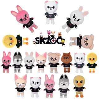 Skzoo ตุ๊กตาเด็กจรจัด KPOP Stray Kids Skzoo Plush Toy Chan Leebit DWAEKKI Jiniret HAN Quokka สําหรับเด็ก แฟนคลับสะสม