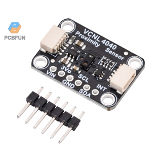 โมดูลเซนเซอร์อุณหภูมิ Pcbfun Pct2075 พร้อม Pin สําหรับ Stemma Qt qwiic Pcb