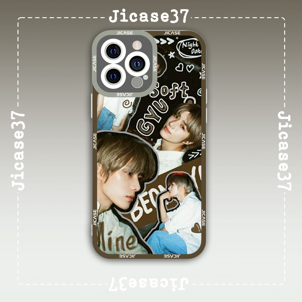 Jicase Beomgyu Collage TXT Idol เคส iphone Kpop Square Edge เกาหลี