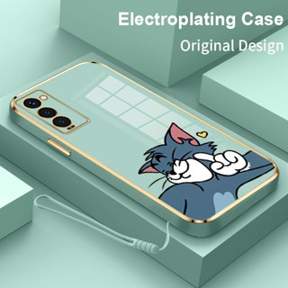 เคสซิลิโคนนิ่ม ลาย Tom and Jerry สําหรับ Tecno Camon 18 18P 18T 19 Pro 19 Neo