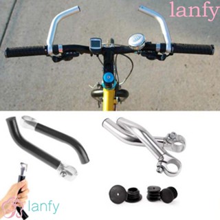 Lanfy อุปกรณ์เสริมจักรยานเสือภูเขาอลูมิเนียมอัลลอยด์ Ends Handlebar Ends