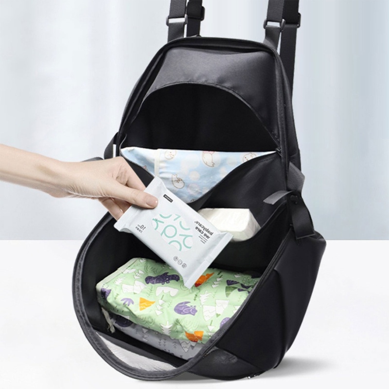 Some กระเป๋าเป้สะพายหลัง มัลติฟังก์ชั่น สําหรับใส่ผ้าอ้อมเด็กทารก - รูปที่ 7
