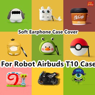 【imamura】เคสหูฟัง แบบนิ่ม ลายสับปะรด สําหรับ Robot Airbuds T10 T10