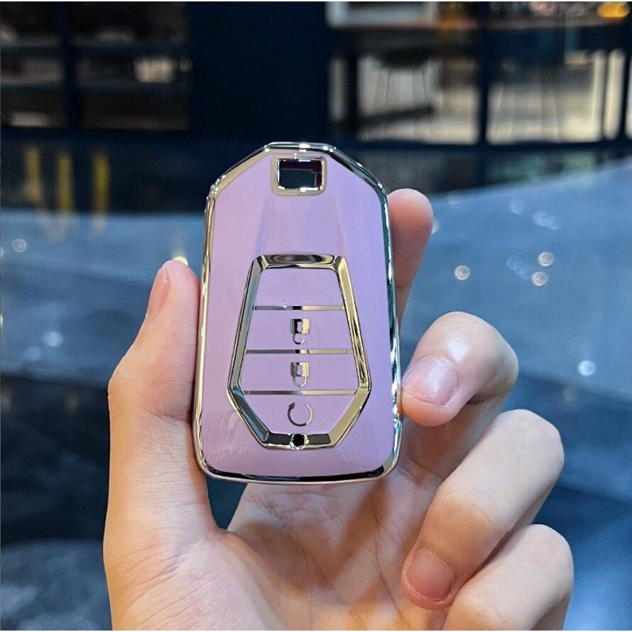 TPU รถรีโมทคอนโทรล Key กรณีควบคุม Fobs Protector สําหรับ Isuzu ใหม่ MU-X X Series DMAX D-Max X-Terrain รถกระบะ 2020 2021 2022