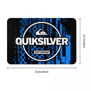 ใหม่ Quiksilver (3) พรมเช็ดเท้า ผ้าสักหลาด กันลื่น ดูดซับน้ําได้ดี แห้งเร็ว สําหรับห้องน้ํา ห้องนั่งเล่น โซฟา ห้องนอน 16x24 นิ้ว พร้อมส่ง