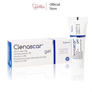 Clenascar Gel 7 / 15g ลดรอยดำ รอยแดง รอยสิว รอยนูน ด้วย allium cepa สูงถึง12%