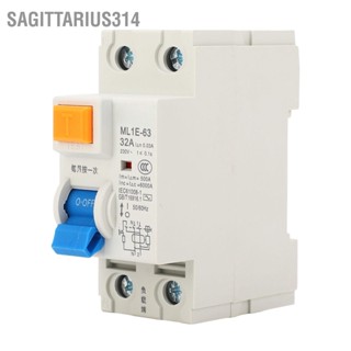 Sagittarius314 เบรกเกอร์ไฟรั่วขนาดเล็ก ที่อยู่อาศัย PC สารหน่วงไฟ เบรกเกอร์มินิ 1P + N 32A 230V