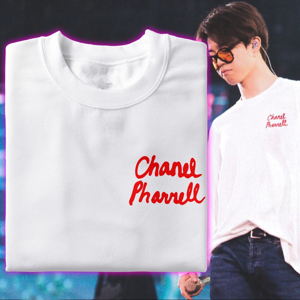ZGM WXJimin CHANELxPHARRELL T-Shirt / CHANELx PHARRELL Park Jimin Shirt / Jimin Merch