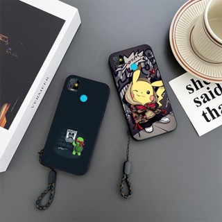 เคสโทรศัพท์มือถือ พร้อมสายคล้อง ทนทาน สําหรับ Infinix Tecno POP 5 5X 5S POP5