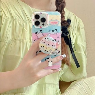 เคสโทรศัพท์มือถือ กันลื่น ลายการ์ตูน พร้อมที่ตั้งวาง สําหรับ iPhone 14Pro max 14ProiPhone 14 iPhone13 Pro iPhone 13Pro max iPhone12 Pro 11 Airpods 1 2 Pro 3