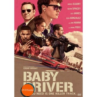 หนังแผ่น DVD Baby Driver จี้ เบบี้ ปล้น (เสียง ไทย/อังกฤษ ซับ ไทย/อังกฤษ) หนังใหม่ ดีวีดี